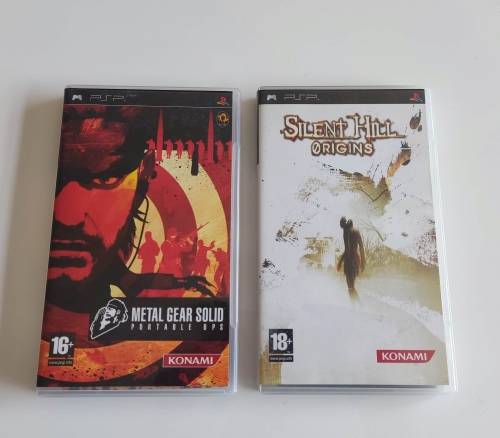 MGS : Portable Ops Silent Hill Origins PSP