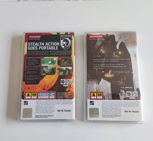 MGS : Portable Ops Silent Hill Origins PSP