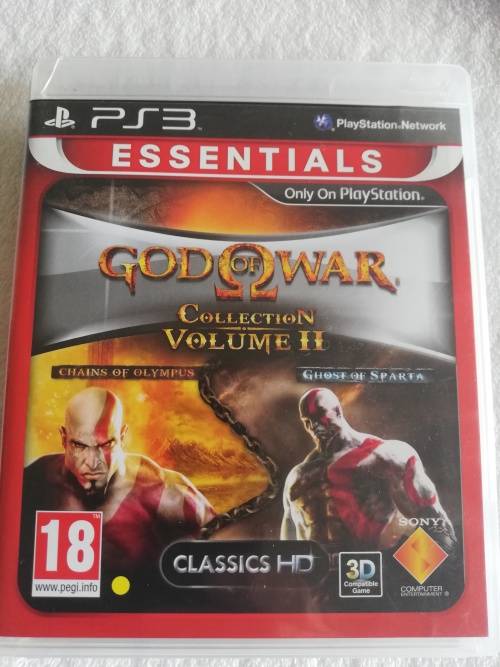 Playstation 3 game God of war collection Volume II HD classic