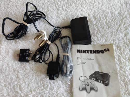 Nintendo 64 console with box