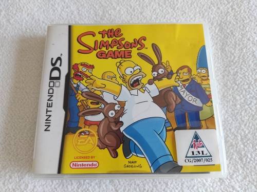 The Simpsons game Nintendo Ds