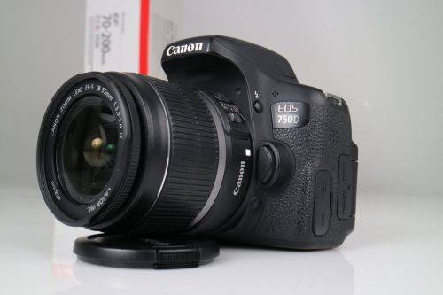 CANON EOS 750D DSLR Camera EF-s with 18-55mm IS Lens