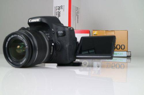 CANON EOS 750D DSLR Camera EF-s with 18-55mm IS Lens