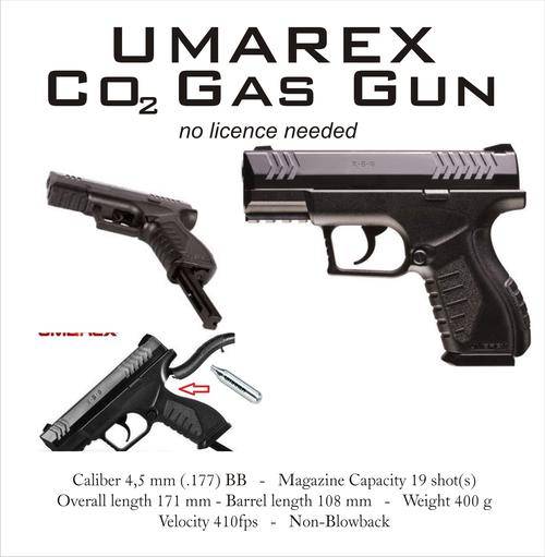 UMAREX XBG CO2 GUN
