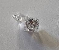 WOW !!!! DIAMONDS- PRINCESS CUT HUGE 2.00cts SIMULATES ...
