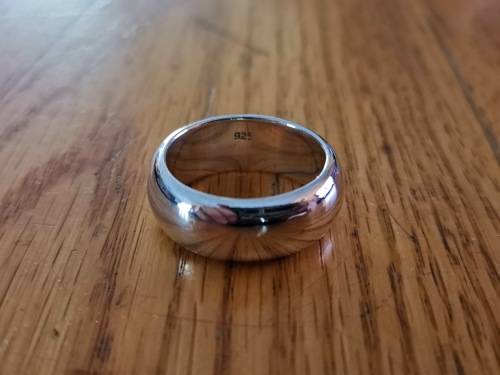 Massive Bulky 925 Mens Silver Ring