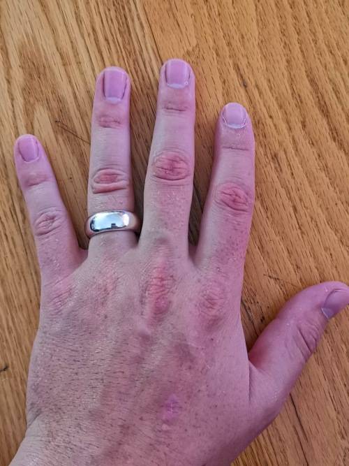 Massive Bulky 925 Mens Silver Ring