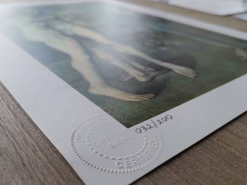 Hand Signed Picasso Print - Rare