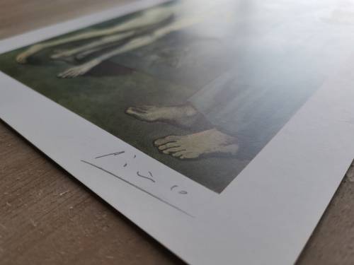 Hand Signed Picasso Print - Rare