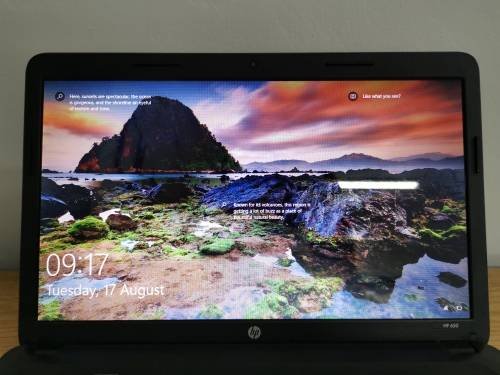 HP 650 Laptop and Charger