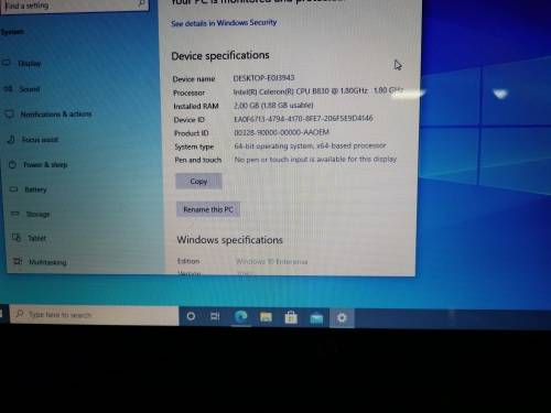 HP 650 Laptop and Charger