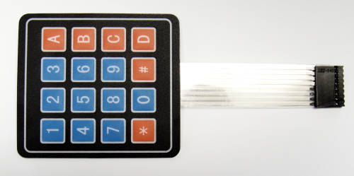 16 Key 4 x 4 Membrane Switch Keypad ***LOCAL STOCK***