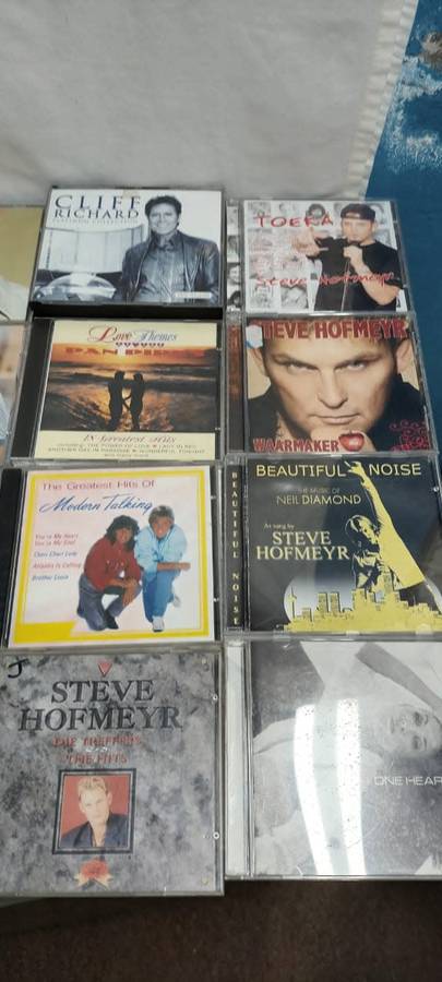 Collection of 47 Music Cd`s and 16 DVD`s