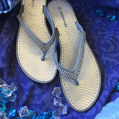 Queenspark Diamante Sandal