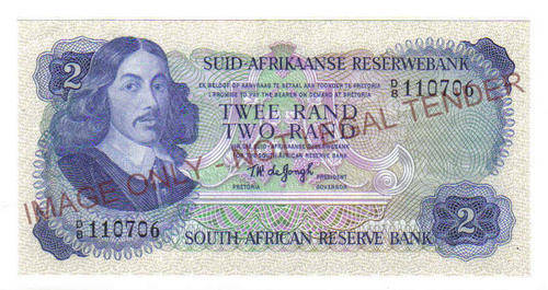 UNCIRCULATED TW de Jongh 1st issue R2 D8 prefix