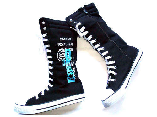 Fashion Sneaker Lady Girl's Canvas Boots Size 5
