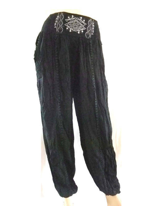 100% Cotton Comfy Pants Size 38/40 Color Black