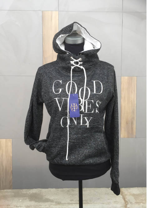 Good Vibes Only Hoodie Size 32-34 Color Black