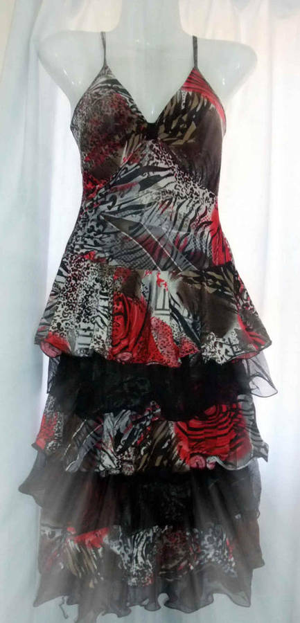 ***WEEKLY SPECIAL***WAS R175**Stunning COLORFUL ABSTRACT Dress,36/38