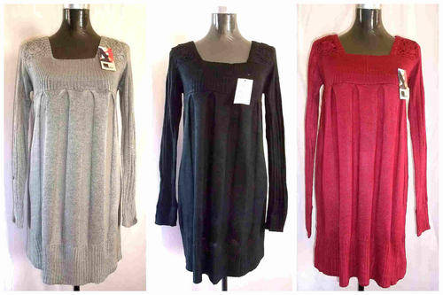 ELEGANT KNITTED WOOL DRESS 1.Grey 2.White