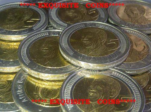 5 X 2008 ****MANDELA 90TH BIRTHDAY**** NEW UNCIRCULATED COINS @@@ A CRAZY R1 START..READ MORE....