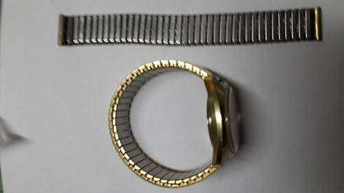 Omega Electronic F300Hz Geneve Chronometer Gold Plated Watch