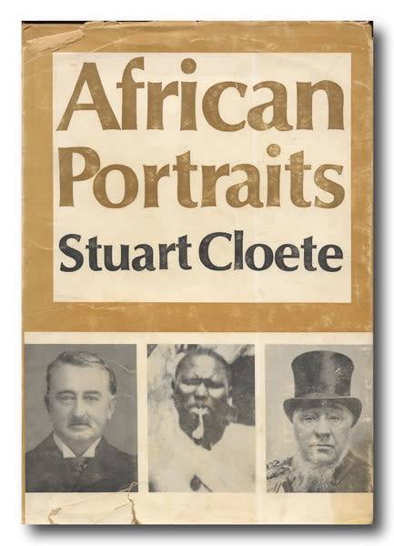 African Portraits by Stuart Cloete (1st Ed 1969)