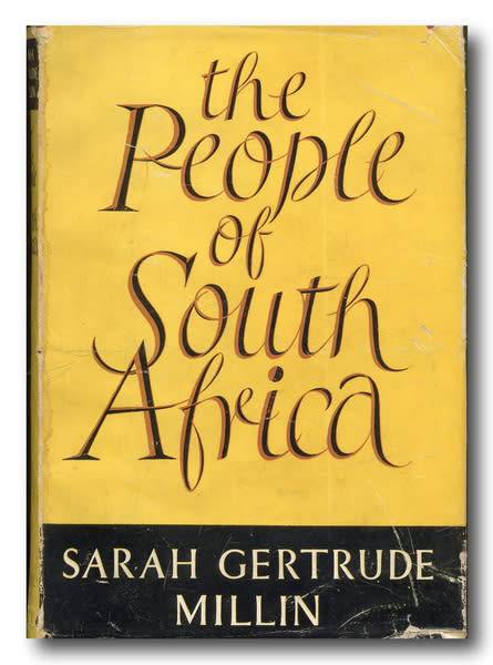 The people of South Africa by Sarah Gertrude Millin (1st 1951)