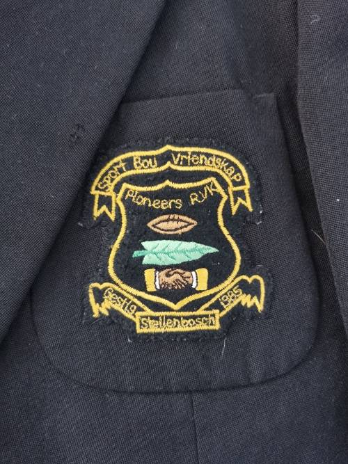 Pioneers RFC (Stellenbosch) Rugby Blazer - circa 1970s