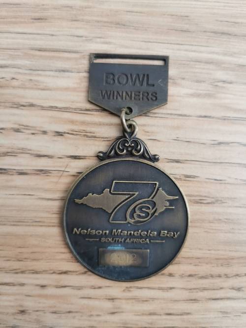 HSBC Sevens World Rugby Series 2012 Bowl Winners Medal - Australia @ Nelson Mandela Bay