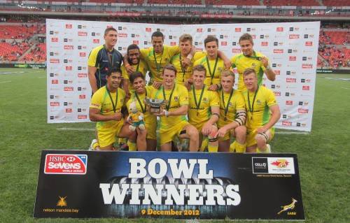 HSBC Sevens World Rugby Series 2012 Bowl Winners Medal - Australia @ Nelson Mandela Bay