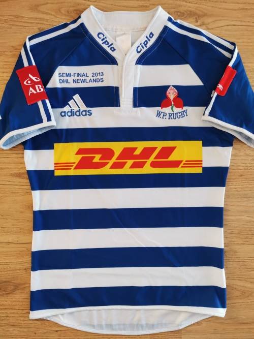 2013 Currie Cup Semi-Final Matchworn Rugby Jersey (nr. 9) - Louis Schreuder