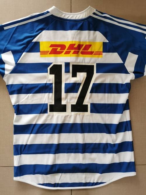 2015 Currie Cup Final Matchworn Rugby Jersey (nr. 17) - Oli Kebble