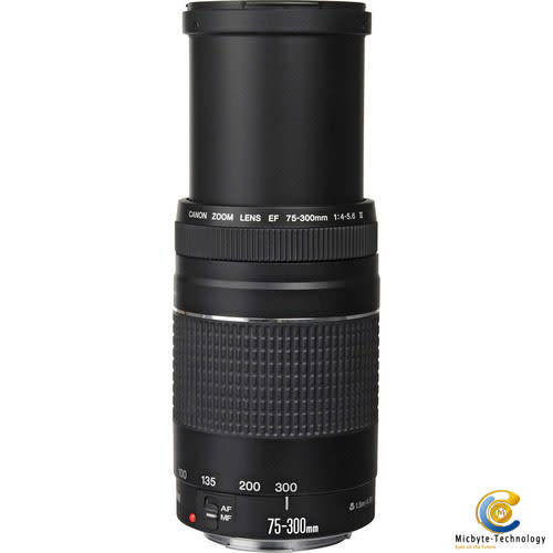Canon EF 75-300mm f/4-5.6 III Zoom Lens for Canon SLR Cameras