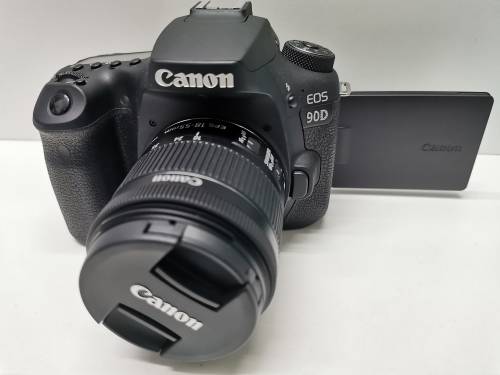 CANON EOS 90D DSLR Camera with EF-S 18-55 mm f/4.5-5.6 IS STM Lens