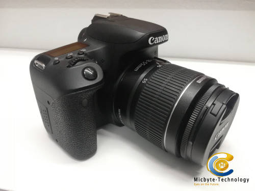 CANON EOS 77D DSLR CAMERA WITH CANON EF-S 18-55MM F/4-5.6 IS STM LENS