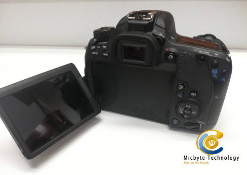 CANON EOS 77D DSLR CAMERA WITH CANON EF-S 18-55MM F/4-5.6 IS STM LENS