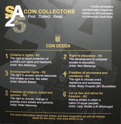 2019 5 Rand and 2 Rand Holder
