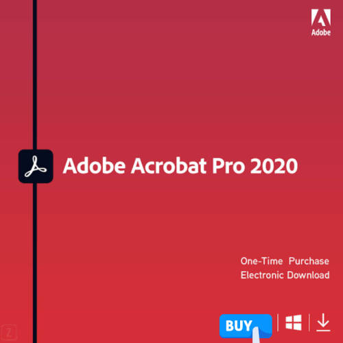 Adobe Acrobat Pro DC 2020 Windows Lifetime