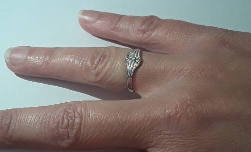 A lot of 3 solid sterling silver rings. *1 bid for all 3!!!*