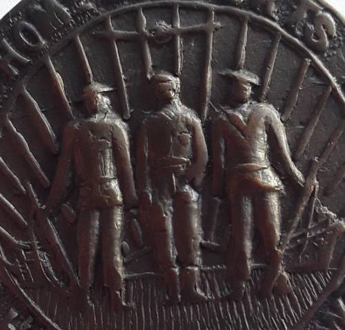 3 x WW2 South Africa badges.  1 bid takes all!