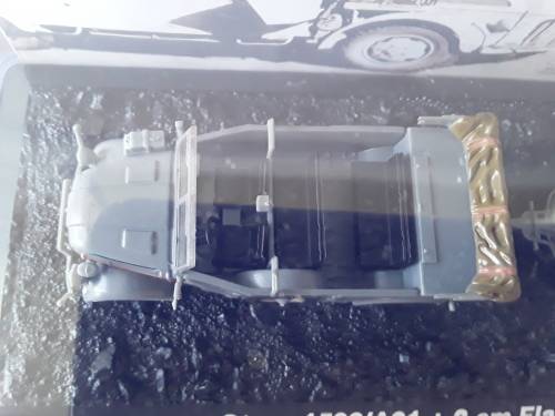 Boxed WW2`Steyr 1500/A01 + 2cm Flak, 1943` Military Vehicle. Amercom Collection. Scale 1:72.