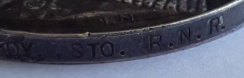 Rare silver WW1 Royal Naval Reserve LS & GC Medal to 2331U J. Foy STO. R.N.R.