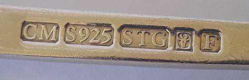 Solid silver Paul Kruger Spoon to commemorate `Battle of Amajuba`. Cape Mint. 925. 39.73 grams.