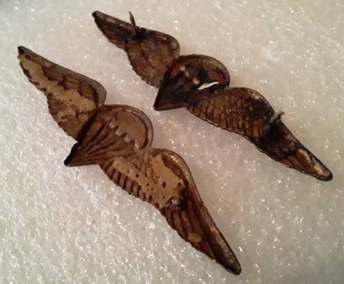 Pair of SA Basic Paratrooper Wings (8 Jumps or more).