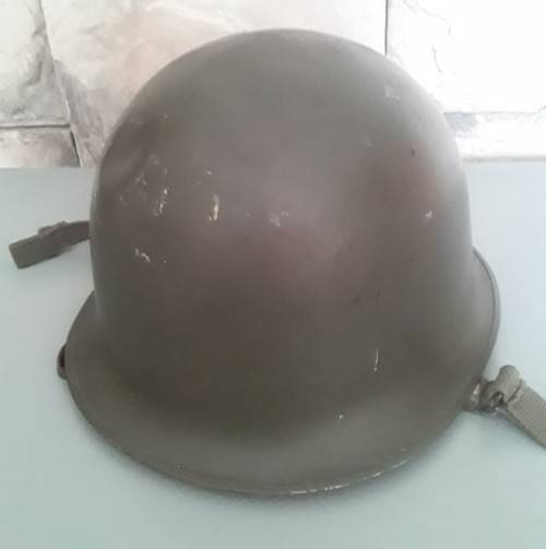 Vintage SADF `Staaldak` Helmet With Inner.