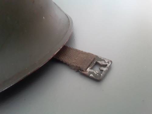 Vintage SADF `Staaldak` Helmet With Inner.