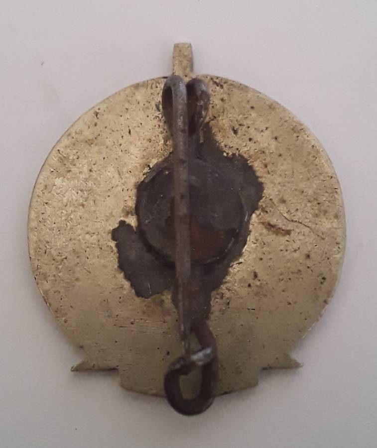 Collection Of Vintage Enameled Metal Lapel Badges. SA Vespa Club Etc.