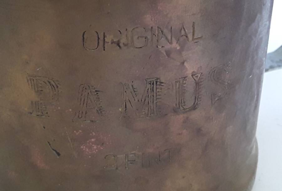 Vintage Brass `Pamus` 2 Pint Blow Torch.