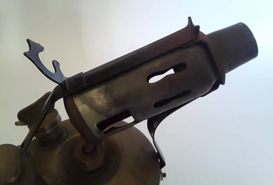 Vintage Brass `Pamus` 2 Pint Blow Torch.